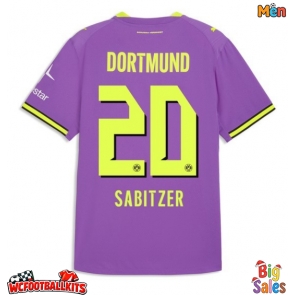 Borussia Dortmund Marcel Sabitzer #20 Replica Third Stadium Shirt 2026-27 Short Sleeve